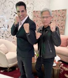 Akshay kumar, Actor, Nvidia CEO Jensen Huang, AI