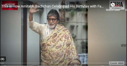 Amitabh Bachchan, Birthday, Jalsa, juhu