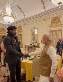 Chris Gayle, West Indies, PM Modi, Jamaica, Jamaican PM Andrew Holness