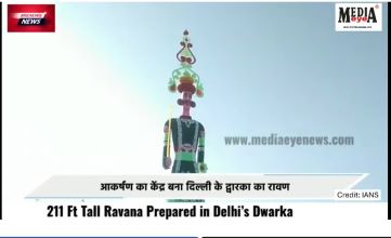 Delhi, Dwarka, 211 Ft tall Ravana Statue