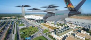 Electric Flying Taxis, Aviation, Urban