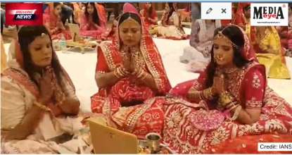 Women, Jodhpur, karwa Chauth