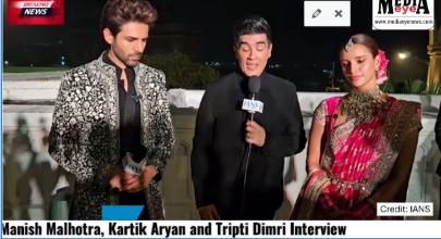 Manish Malhotra, kartik ARyan, Tripti Dimri, Fashion, Mumbai, Taj Hotel