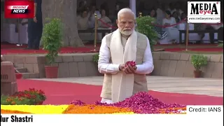 PM Modi, Birth Anniversary, lal Bahadur Shastri, October 2, Vijay Ghat, New Delhi