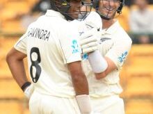 Ravhin Ravindra, New Zealand, Batsman, Chinnasawmy Stadium, Bengaluru