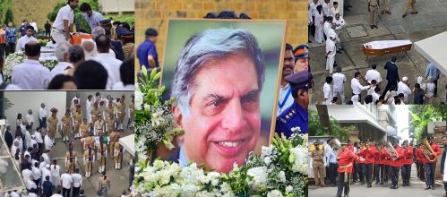 Ratan Tata, Industrialist, Last Journey, Worli, Mumbai,Cremation