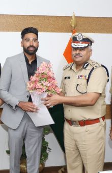 Mohammed Siraj, Cricketer, DSP, Telangana