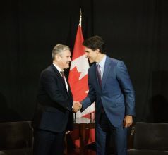 Keir Stammer, justin Trudeau, India, UK, Canada