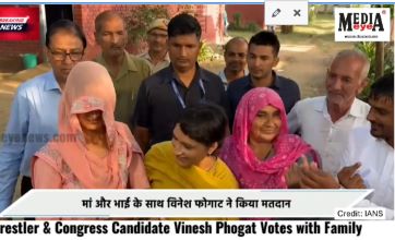 Ex-wrestler, congress, politician, vinesh phogat, haryana election