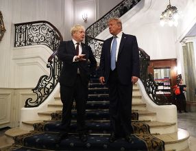 Boris Johnson, Donald Trump, US Election, President