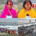 chhath puja, Delhi, Toxic Yamuna River, Devotees