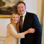 Italian PM Giorgia Meloni, Elon Musk, SpaceX