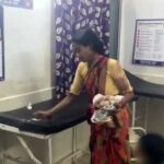 Pregnant Woman Cleans Hospital Bed after husband death in MP