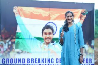 Sindhu, Badminton Academy, Bhoomi Puja, Vizag or Vishakhapatnam