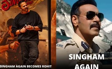 Rohit Shetty, Ajay Devgn, Singham Again, Poster