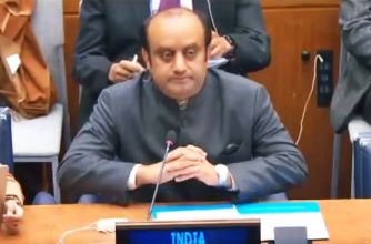 Sudhanshu Trivedi, India Member of Parliament at UN