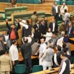 J&K Assembly, BJP, Uproar, BJP protest