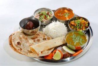 Vegetable Thali, Prices Rise in October